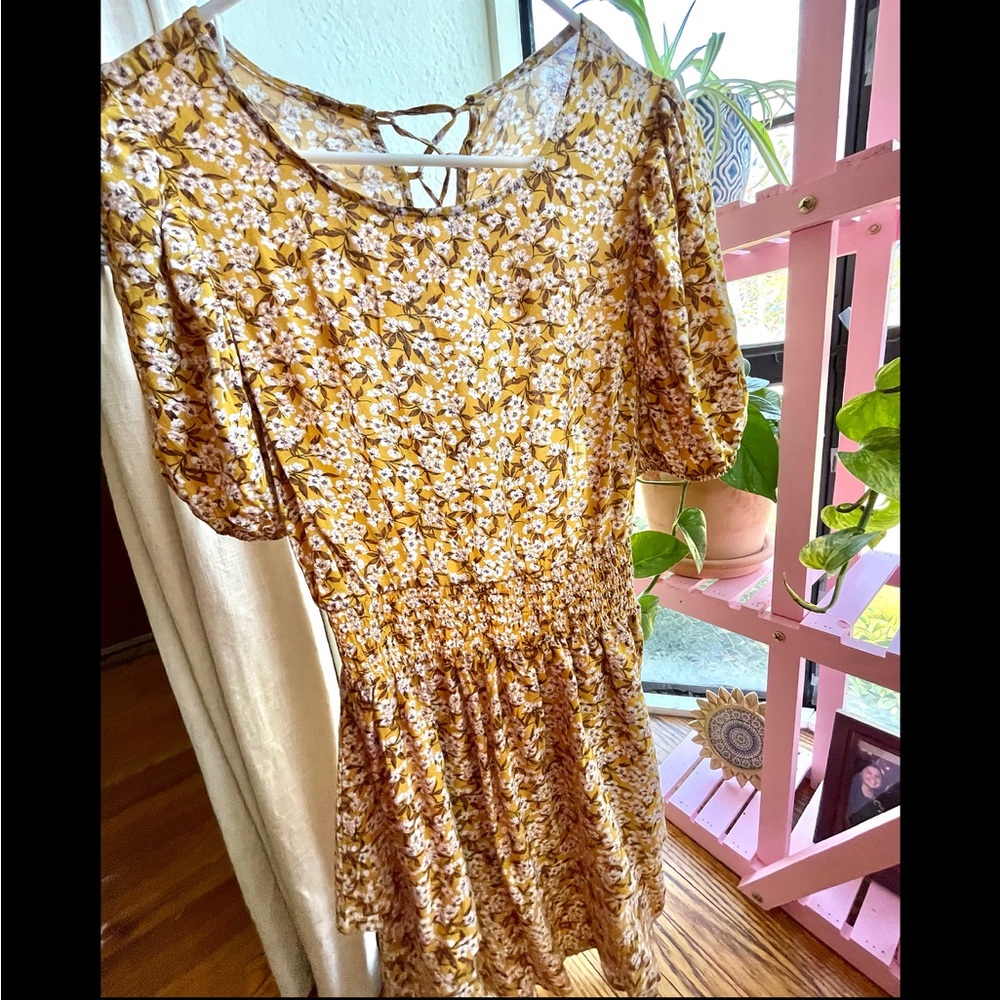 Wild Fable - Yellow Floral Dress